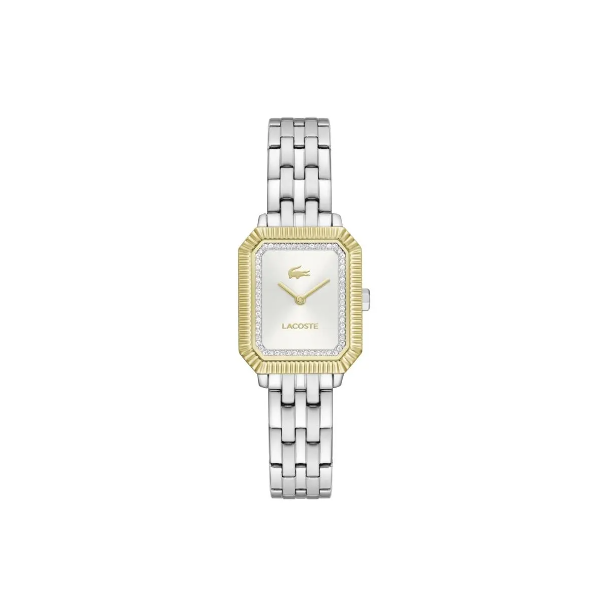 Women`s Parisienne Quartz Bracelet Watch 22mm Silver by Lacoste