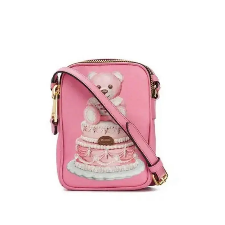 Moschino Couture Made in Italy Cake Teddy Bear Crossbody Bag