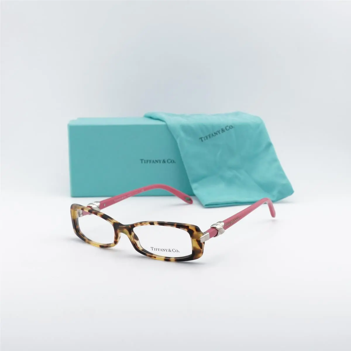 Tiffany Co. TF2016 8064 Light Havana/pink 51mm Eyeglasses by Tiffany & Co.