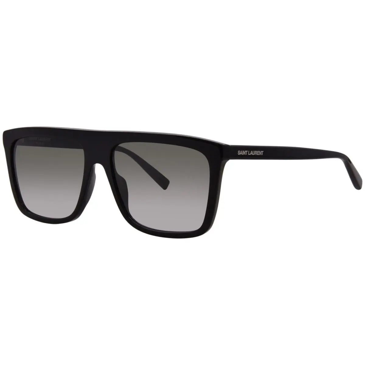 Saint Laurent SL 904 001 Sunglasses Men`s Black/grey Lens Rectangle Shape 59mm