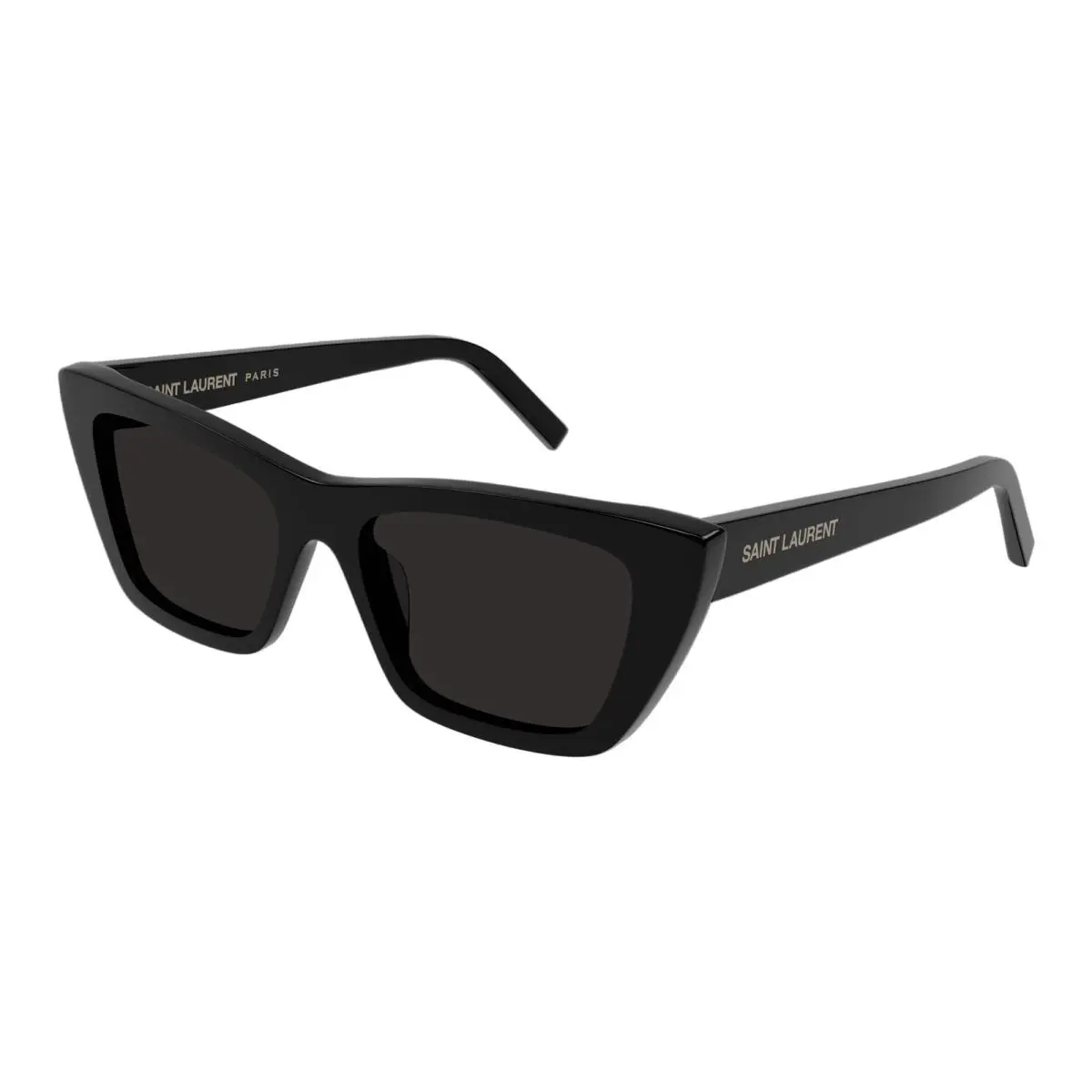 Yves Saint Laurent SL 276 Mica Cateye Sunglasses - Glossy Black