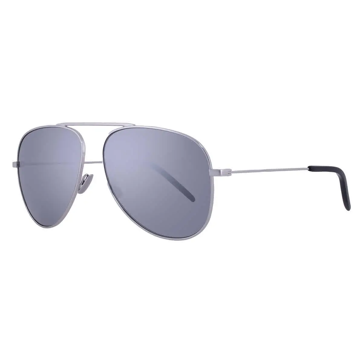 Saint Laurent Silver Pilot Unisex Sunglasses SL 800 003 59 SL 800 003 59