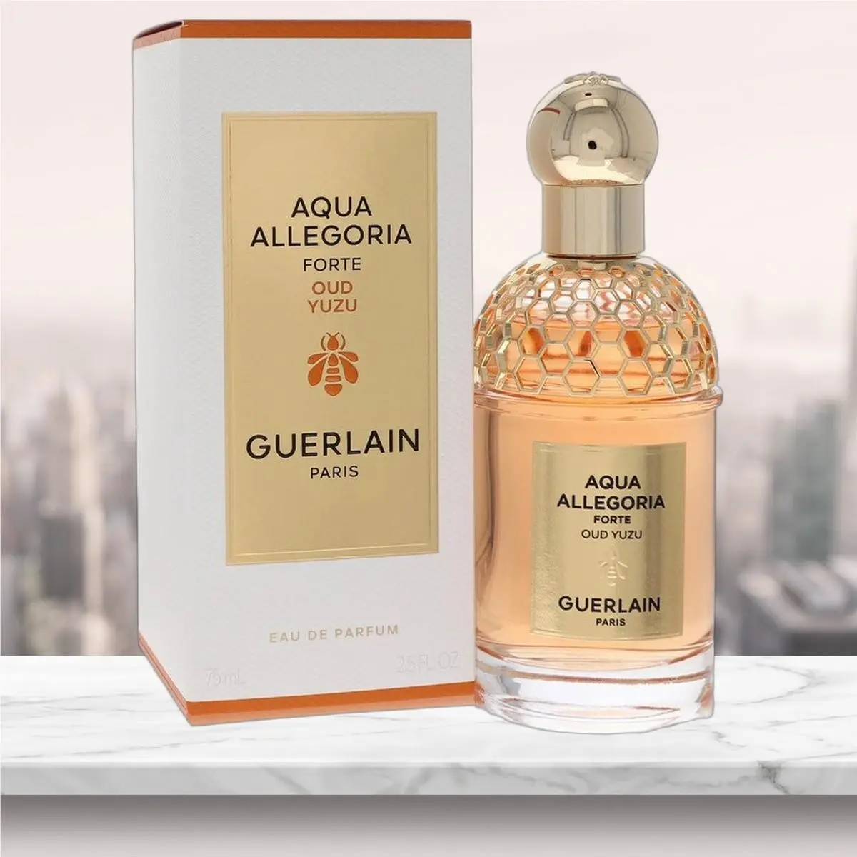 Aqua Allegoria Oud Yuzu Eau De Parfum Spray Unisex By Guerlain - 2.5 oz