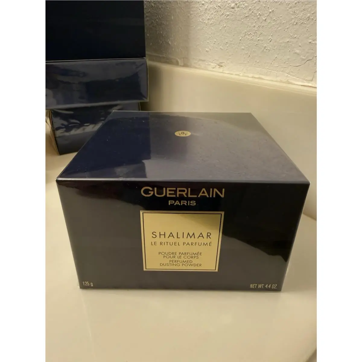 Guerlain Shalimar Dusting Powder 4.4 Oz Rare Parfume Paris Perfume