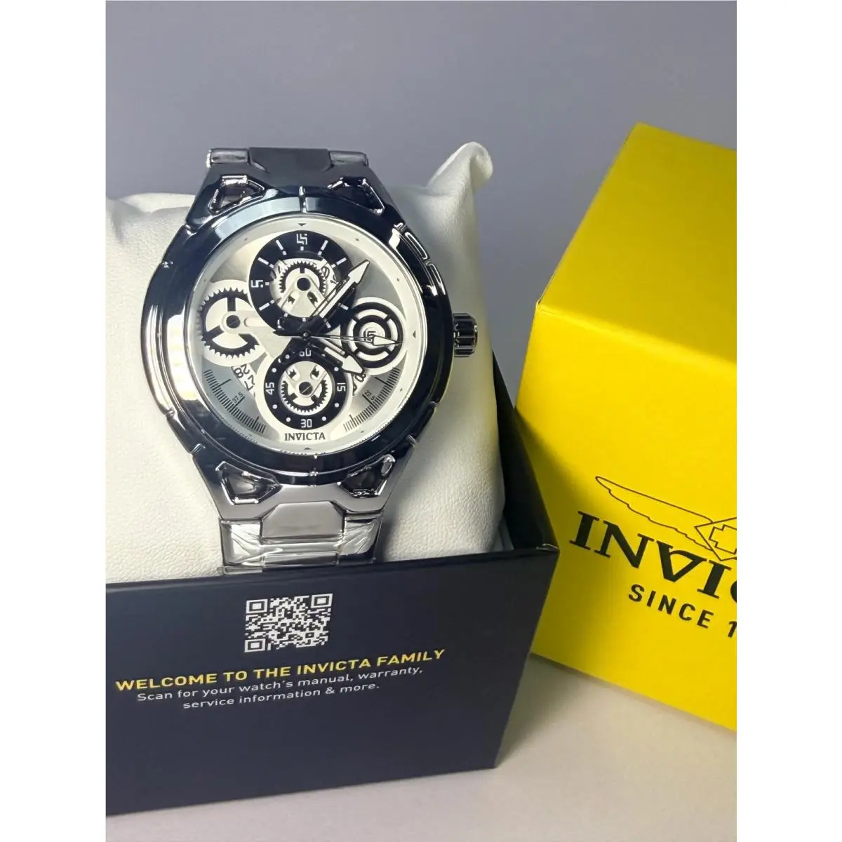Invicta S1 Rally Syncor Men`s Watch - 44mm Silver 79010