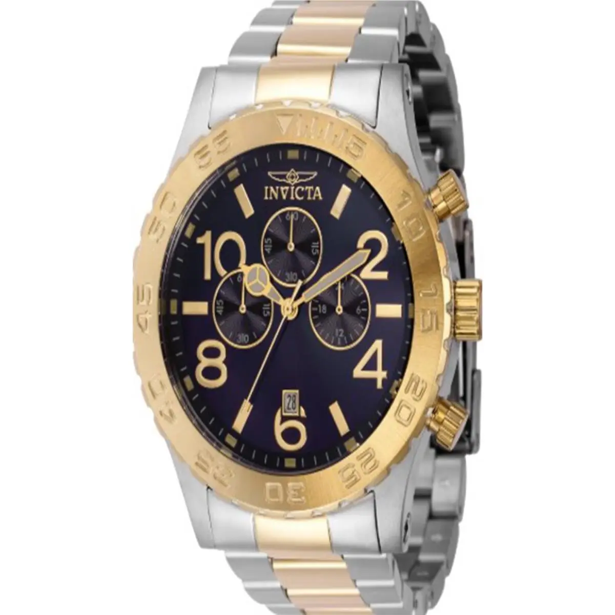 Invicta Men`s 40603 Specialty Quartz Chronograph Blue Dial Watch