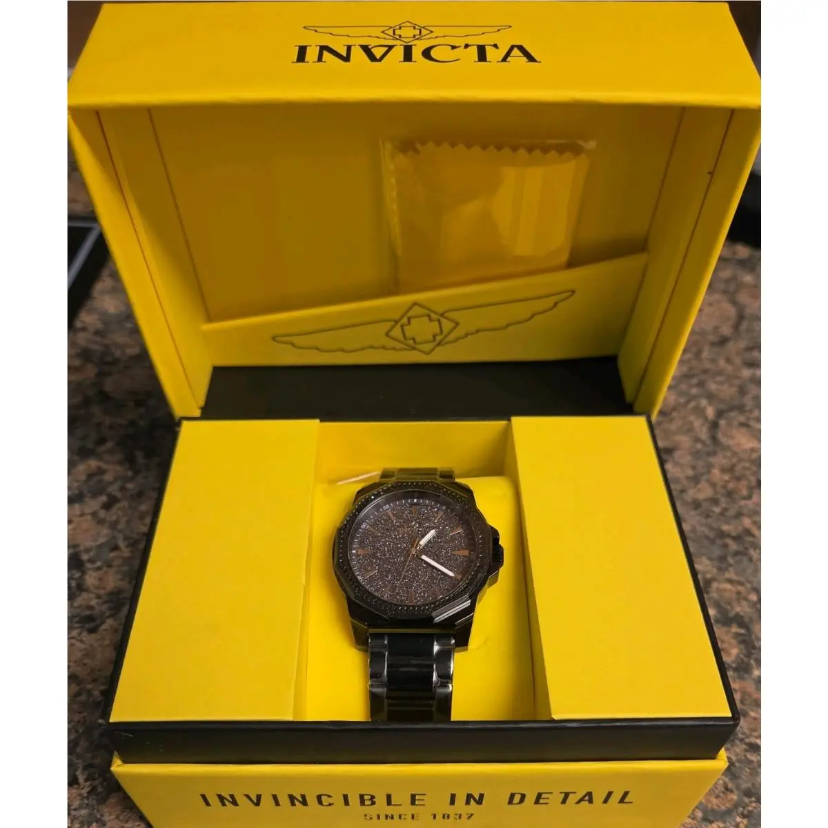 Invicta Speedway Lustria Men`s Watch - 42mm Black 50854