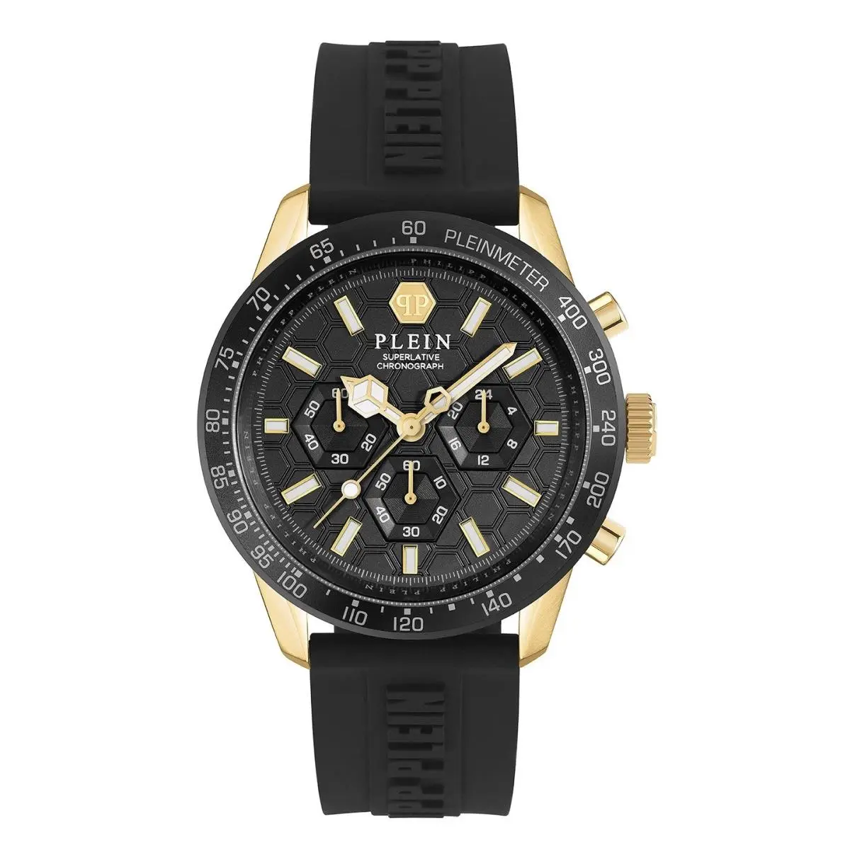 Philipp Plein Pleinmeter Mens Chronograph Black Watch PWPYA0224
