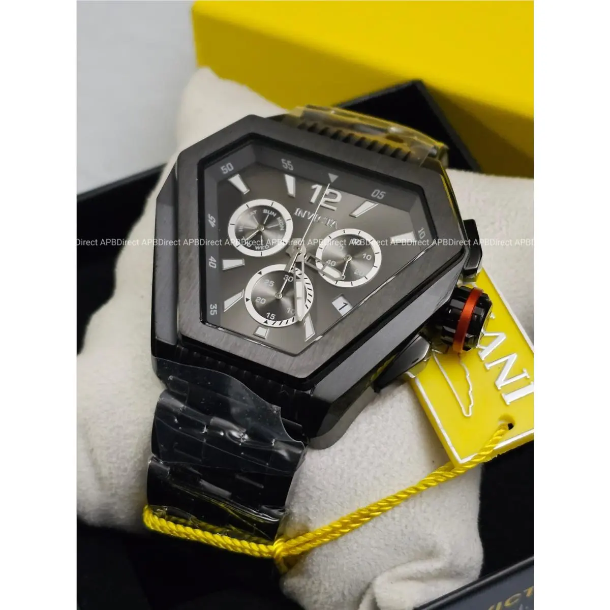 Invicta - Speedway Swiss Z60 Chronograph - Black Dial Flame-fusion Mens Watch