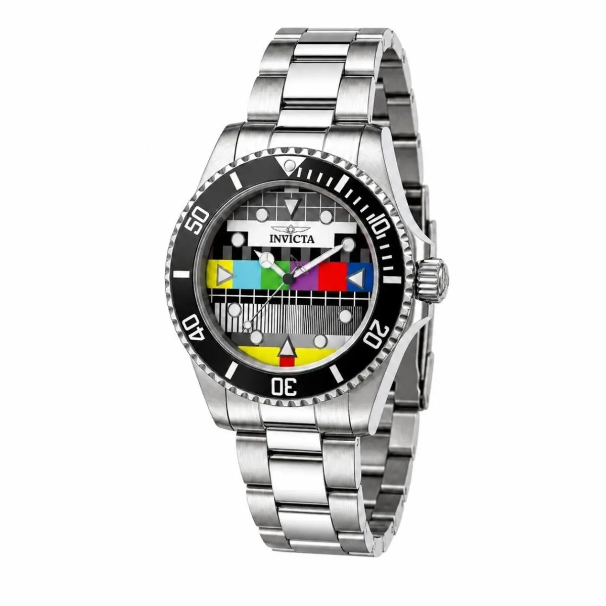 Invicta Pop Art Men`s Watch - 40mm Steel 49062 Invicta Box Included