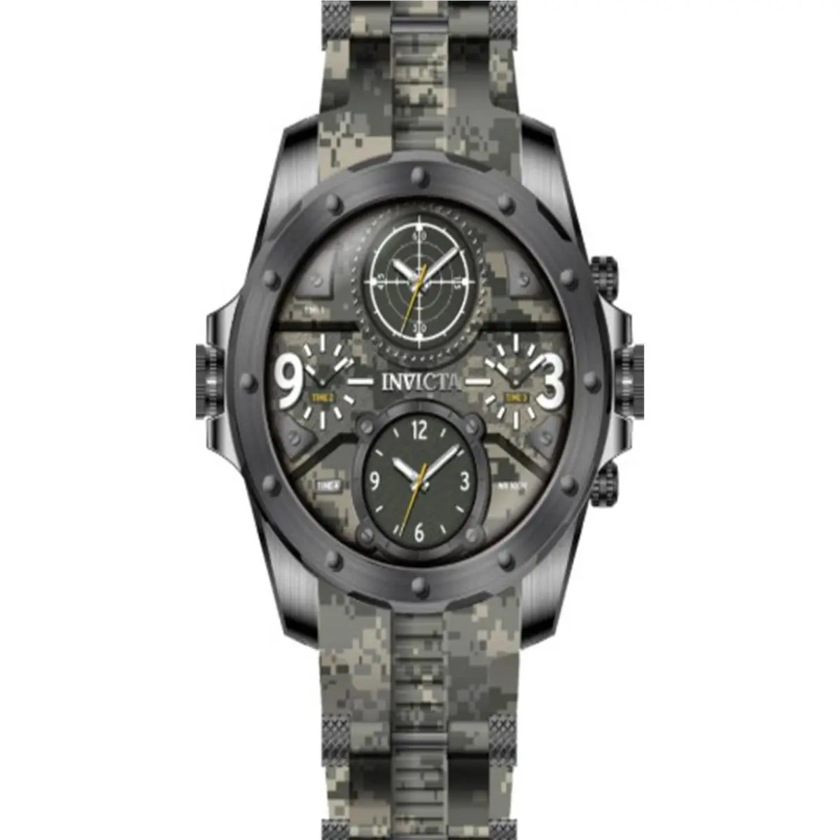 Invicta Men`s 43768 Coalition Forces Quartz PC20S Camouflage Dial Watch