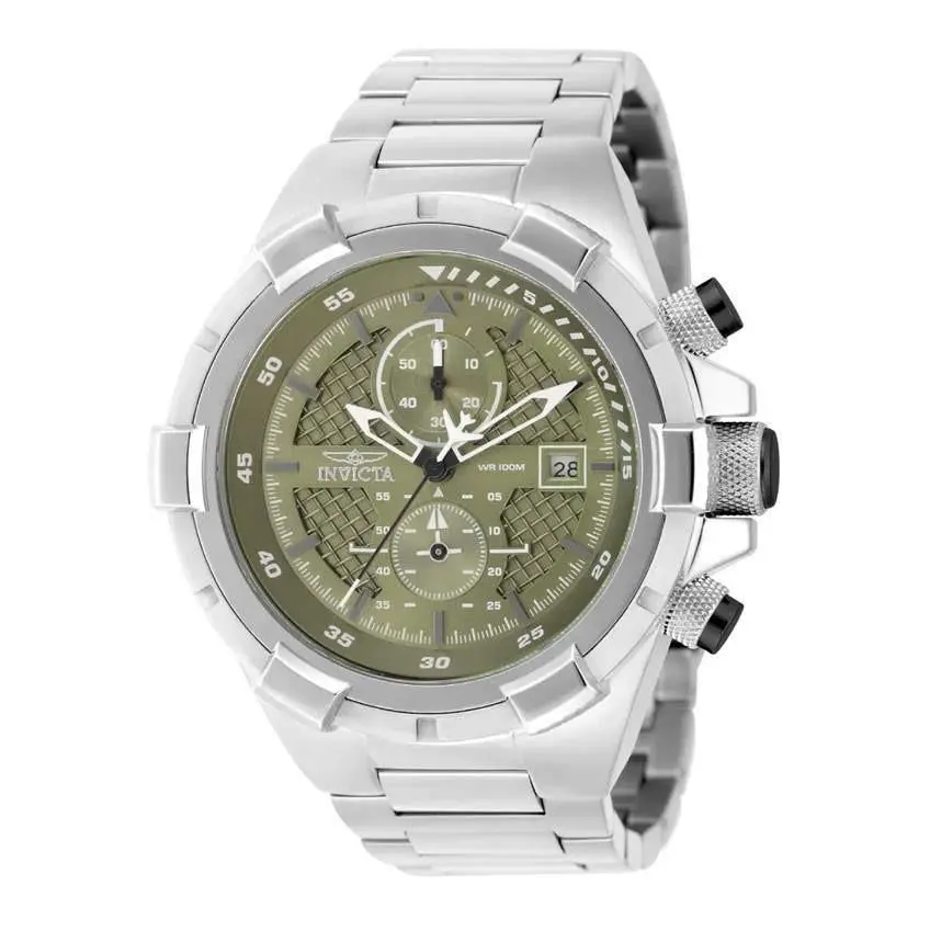 Invicta Aviator Falcon Men`s Watch - 50.5mm Steel 49253