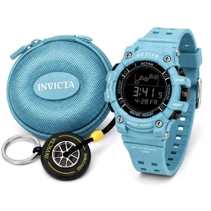 Bundle Activa Rally Edition X Invicta - Unisex Watch - 50mm Blue Set