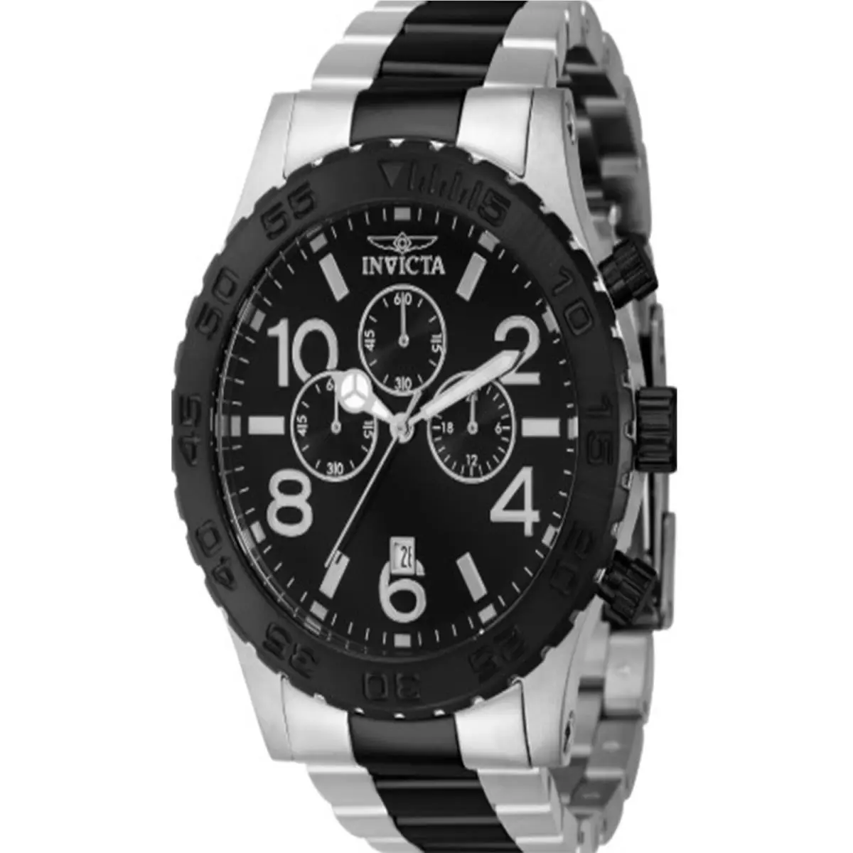 Invicta Men`s 40606 Specialty Quartz Chronograph Black Dial Watch