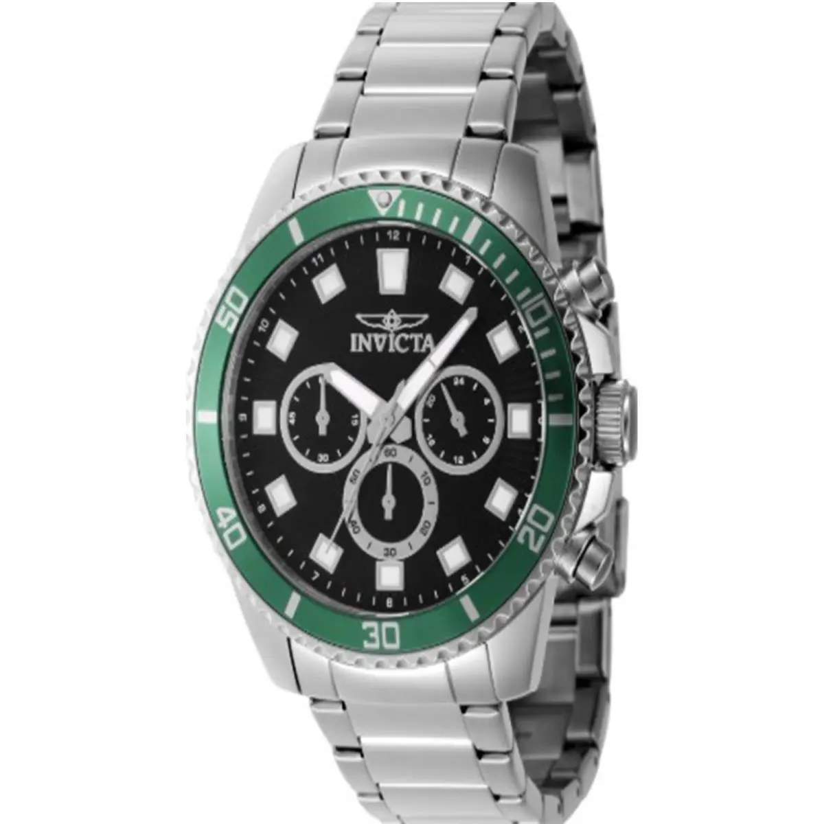 Invicta Men`s 46051 Pro Diver Quartz Chronograph Black Dial Watch
