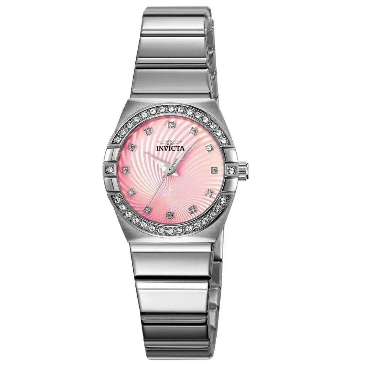 Invicta Angel 70264 - 38mm Women`s Watch - Silver Case Bracelet