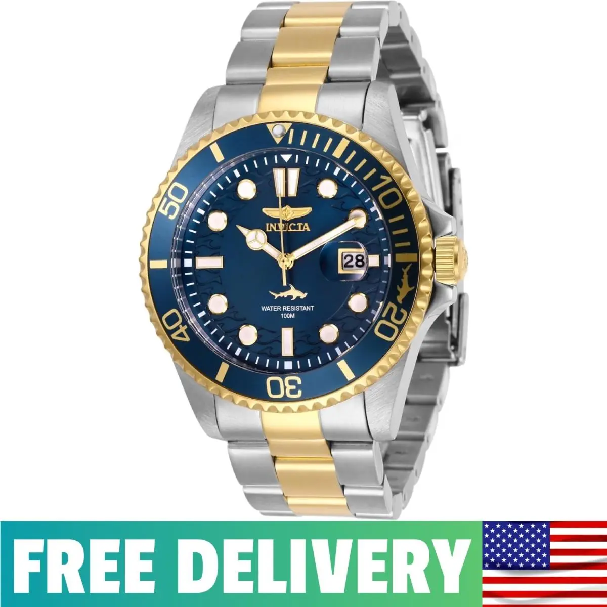 Invicta Men`s Pro Diver Quartz Watch