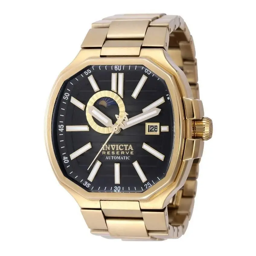 Invicta Reserve Automatic Gold Tone Men`s Wristwatch