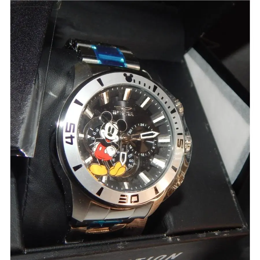 Invicta 27361 Disney Mickey Mouse Chronograph Stainless 48mm Watch LE 3000
