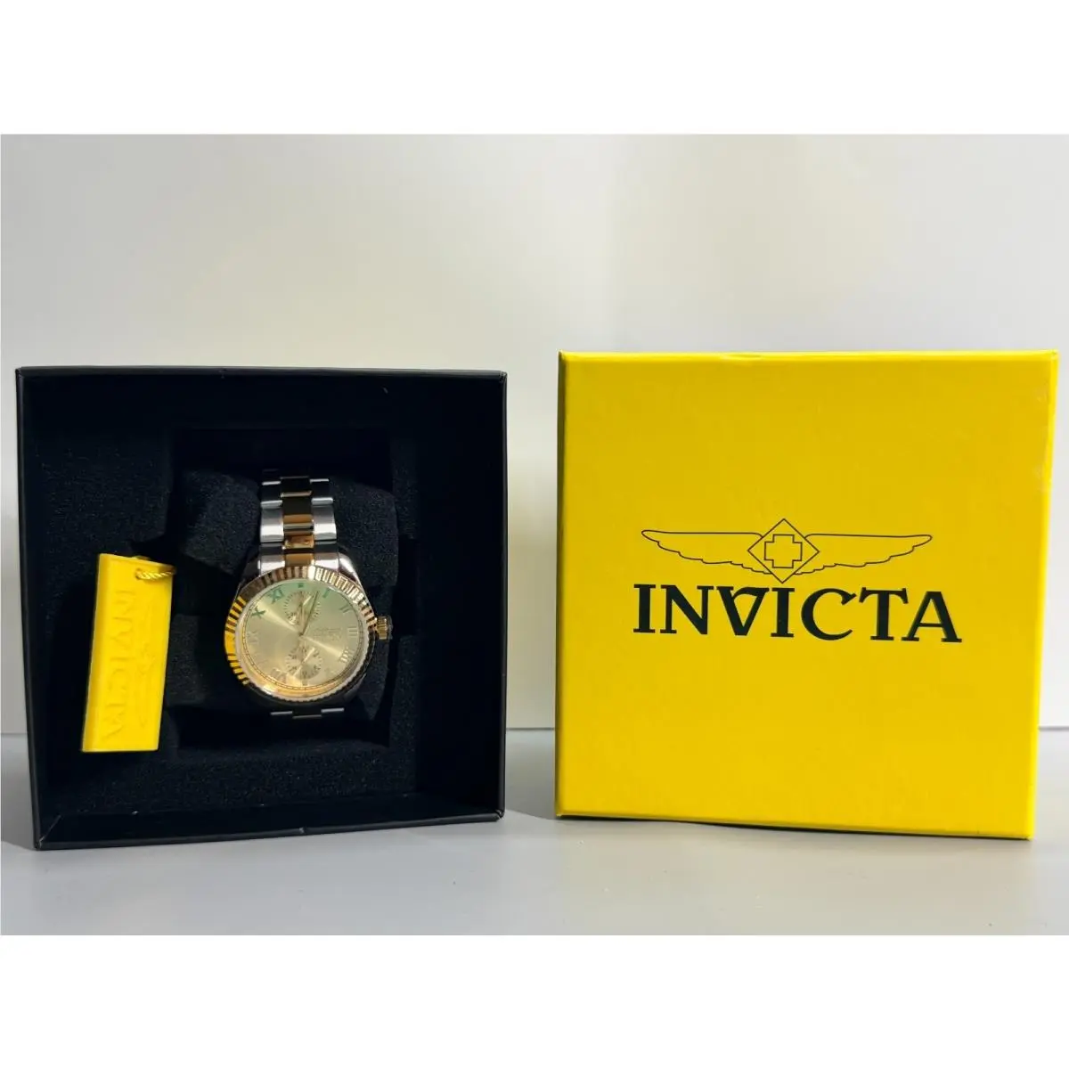 Invicta Specialty Collection Womens Watch 47442 Gold Steel 50MM Water