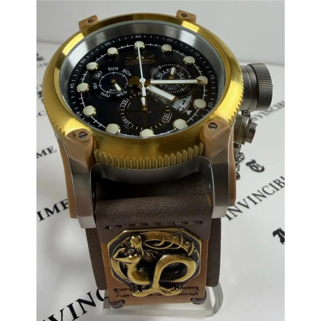 Invicta Pro Diver Mermaid Swiss Ronda Z60 Caliber Men`s Watch w/ Mop 40460