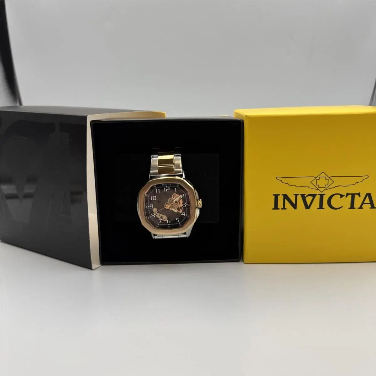 Invicta Men`s 50605 Gold Toned S1 Rally Diablo W/ Black Face