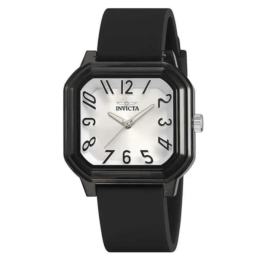 Invicta Celestial Scalenon Unisex Watch - 39mm Black 70321 White Dial