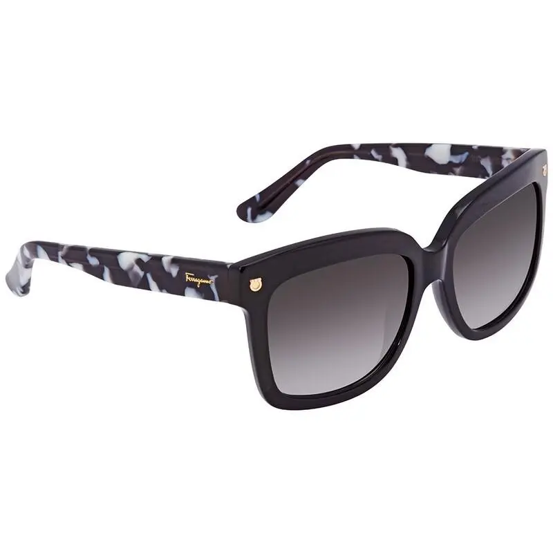 Salvatore Ferragamo SF676S-001- Black 55 17 135
