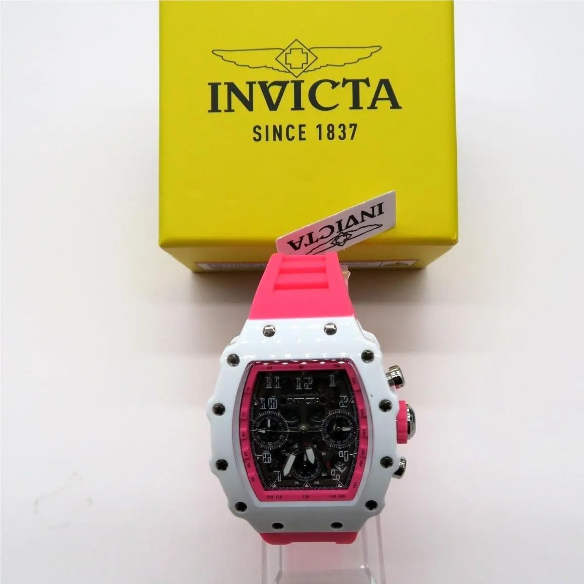 Invicta Racing Corallix Unisex Watch - 40mm Pink 69606