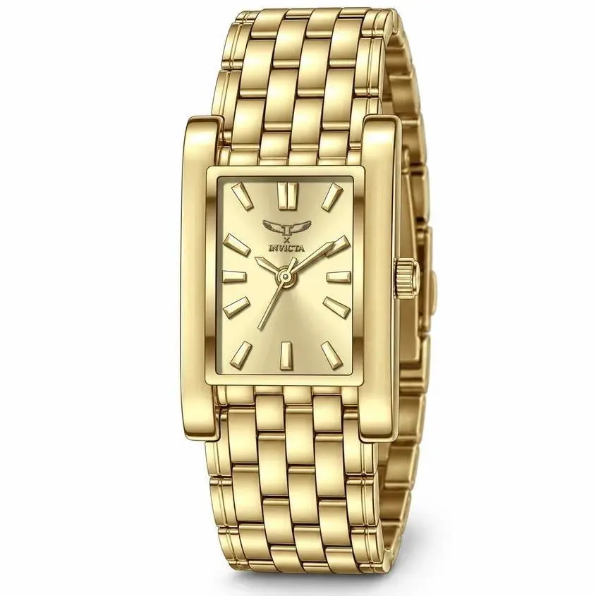 Invicta Specialty I by Invicta Women`s Watch 21mm Gold Bracelet 69892 Gold Dial