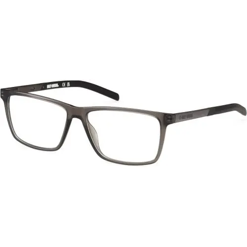 Harley Davidson HD00013 Gray Plastic Eyeglasses Frame 53-14-145 Unisex