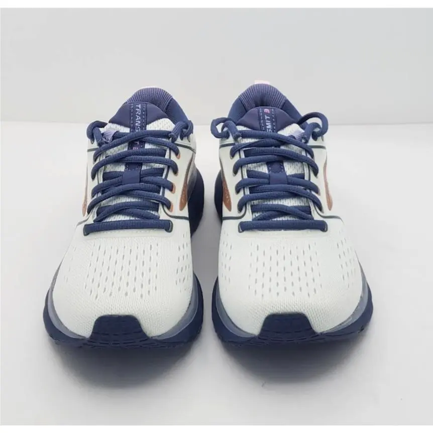 Brooks shoes - Brooks Transmit 3 - Transmit - Soft Off-White/Blue/Pink 4