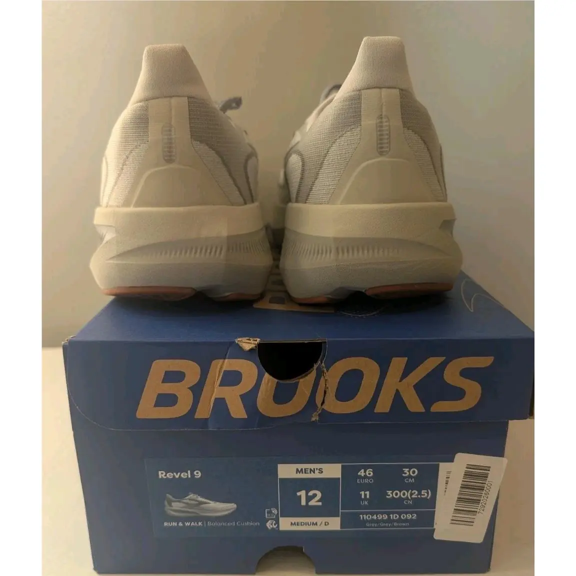 Brooks shoes - Brooks Revel - Revel - Grey 5