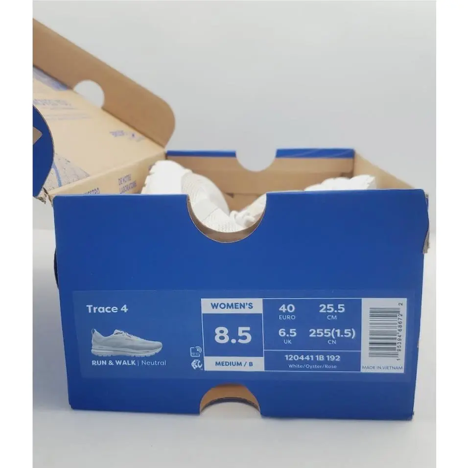Brooks shoes - Brooks Trace 4 - Trace - White/Oyster/Rose Gold 0