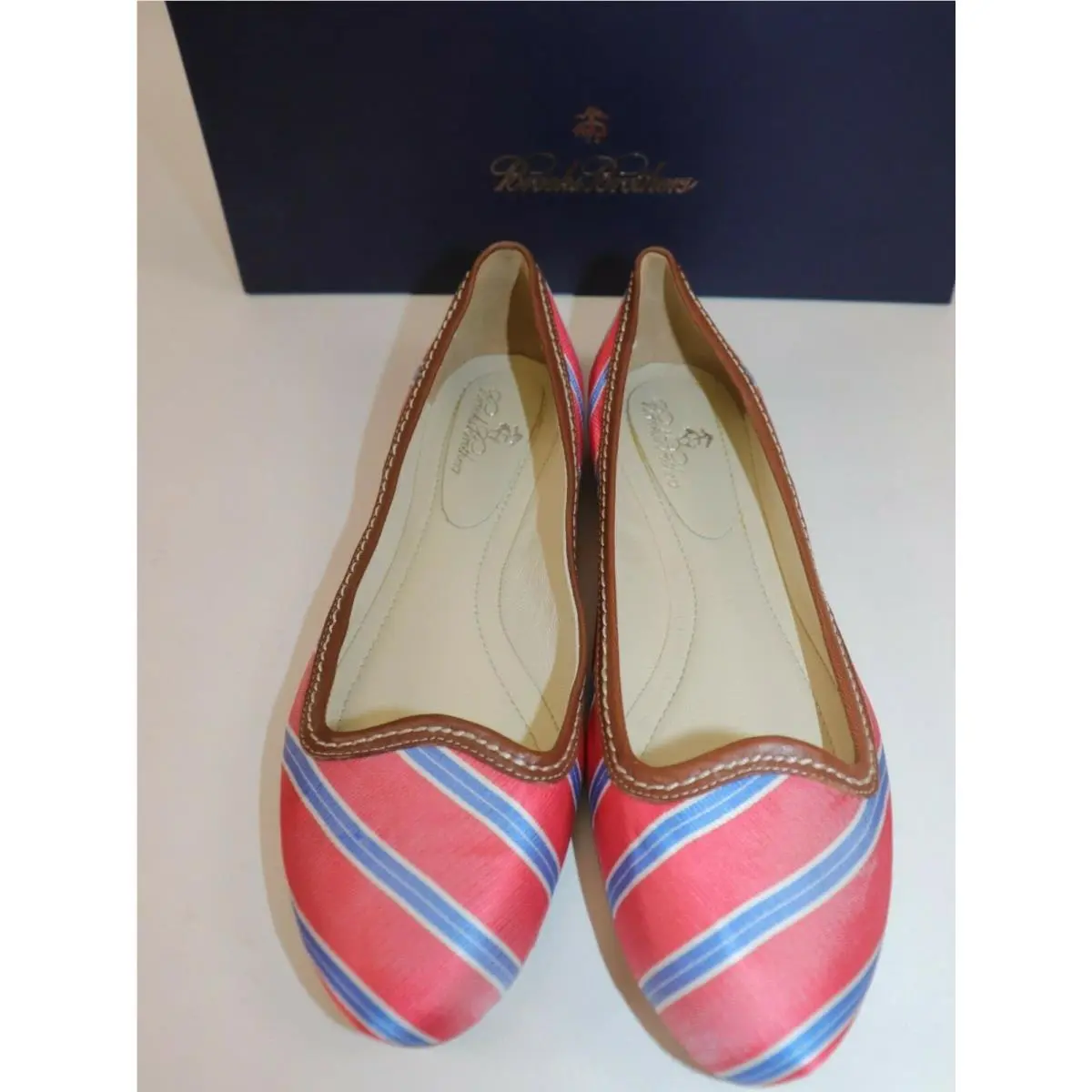 Brooks shoes - Brooks Brothers Leila Ballerina Flat - Pink 2