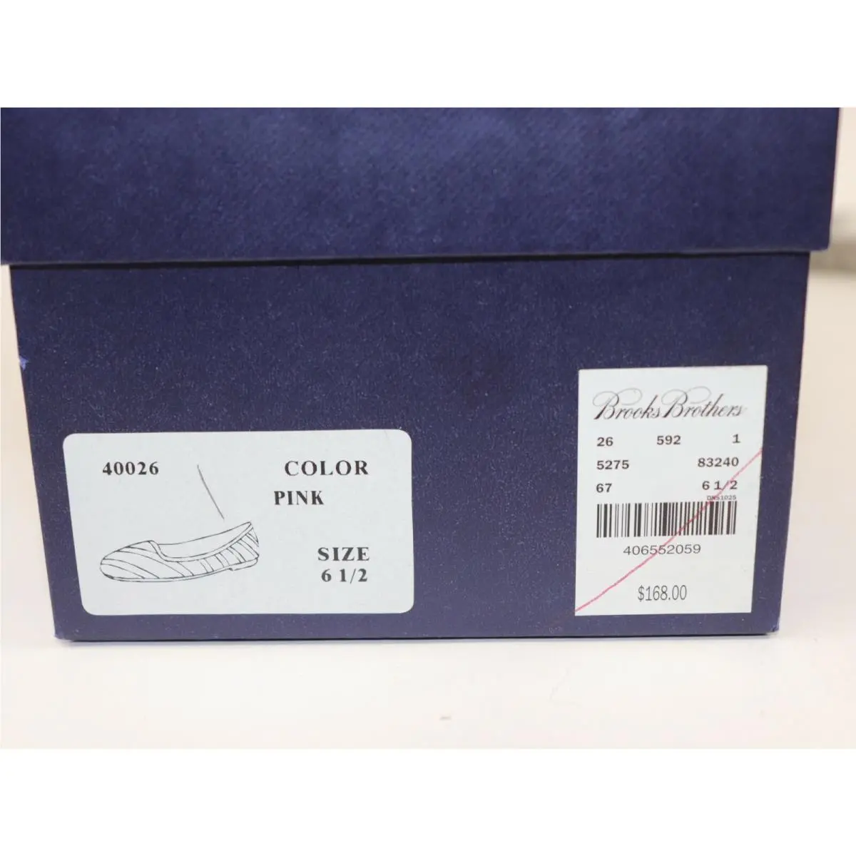 Brooks shoes - Brooks Brothers Leila Ballerina Flat - Pink 5