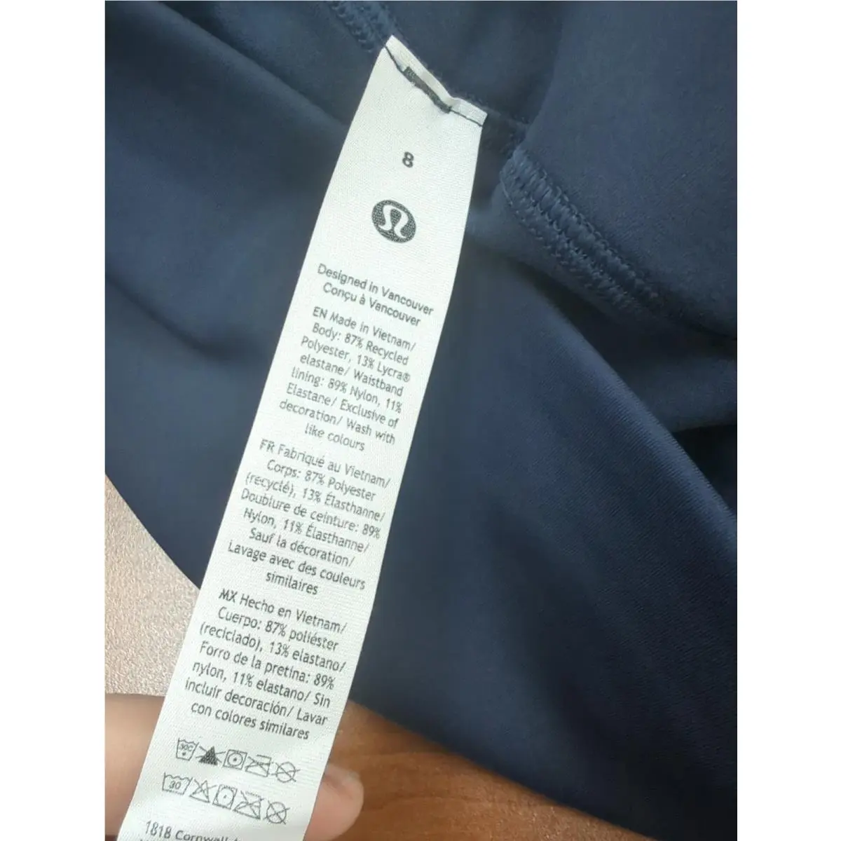 Lululemon clothing - Navy 3
