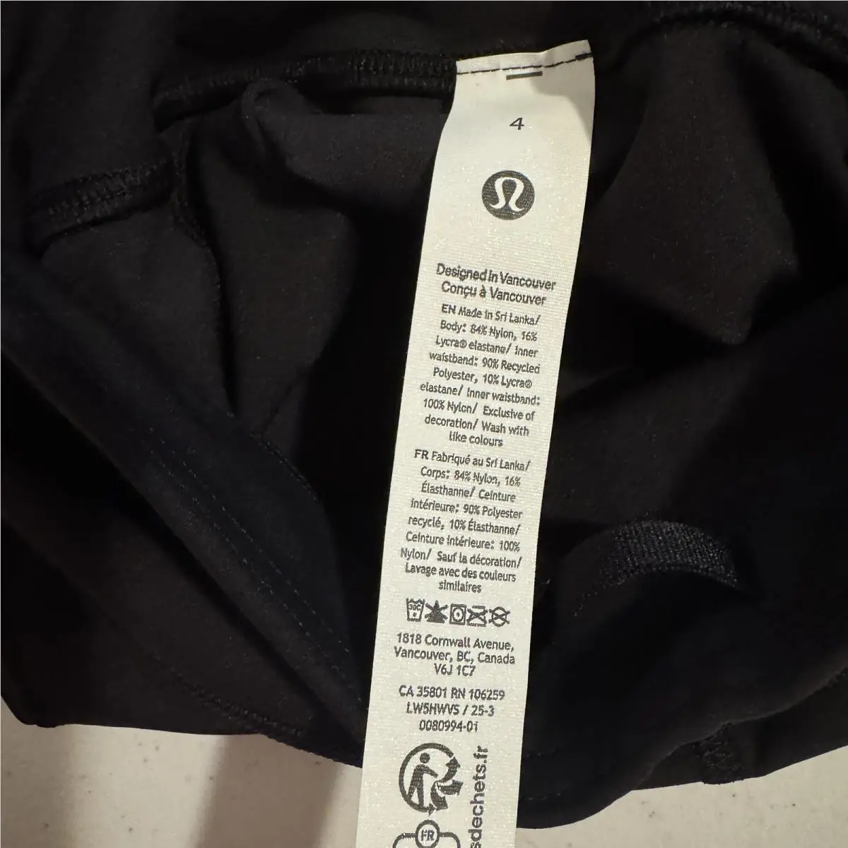 Lululemon clothing - NA - Black 11
