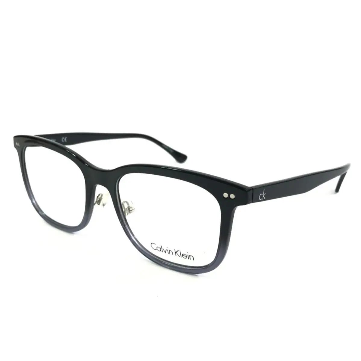 Calvin Klein Eyeglasses Frames CK5936 008 Black Grey Square Full Rim 53-18-140