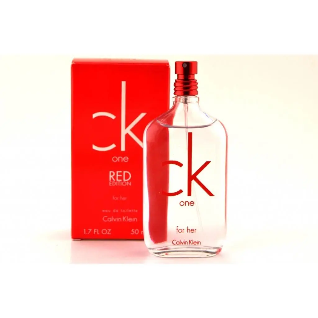 Women CK One Red by Calvin Klein 1.7 oz - 50ml Edt Spray / /