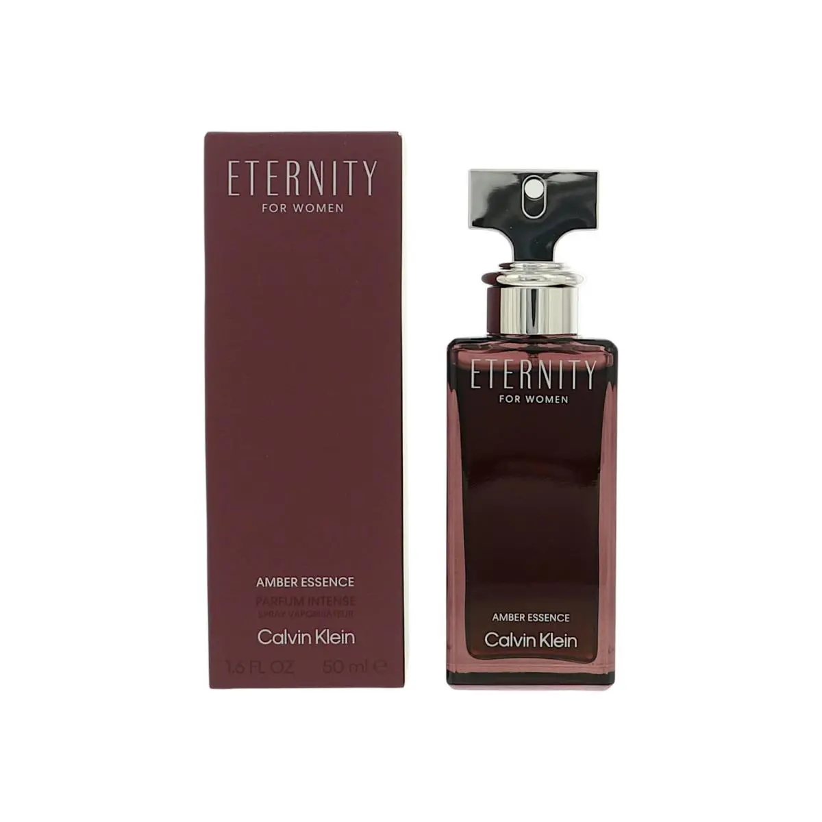 Eternity Amber Essence Intense by Calvin Kle For Women 1.6 Oz Parfum Spray