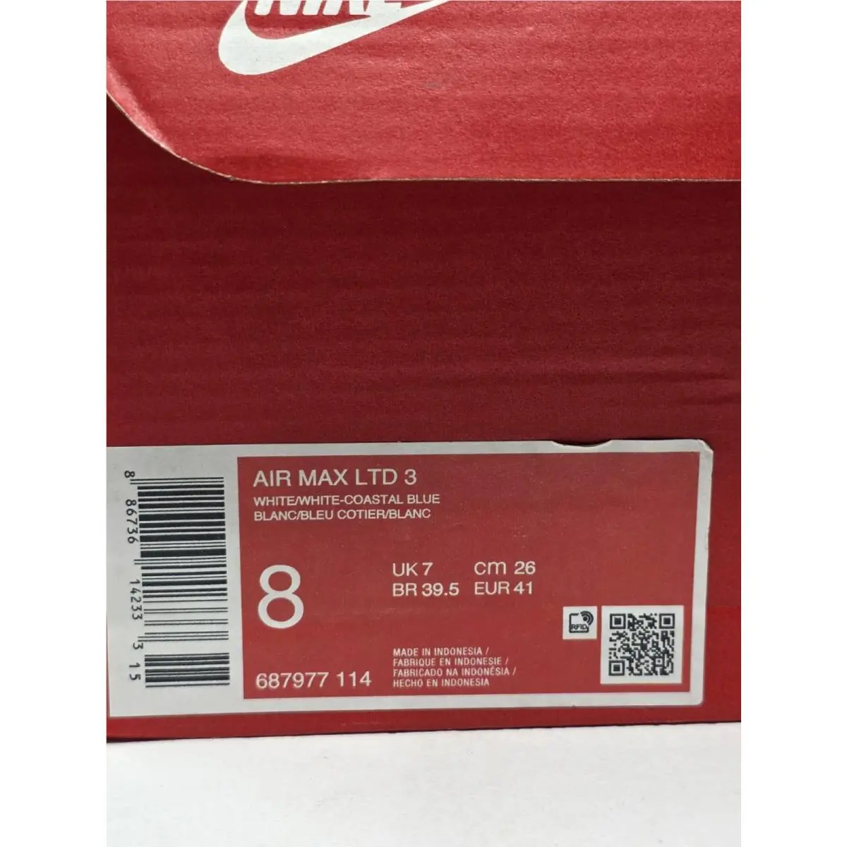 Nike shoes - Nike Air Max LTD - Air Max LTD - 687977-114 - White 1