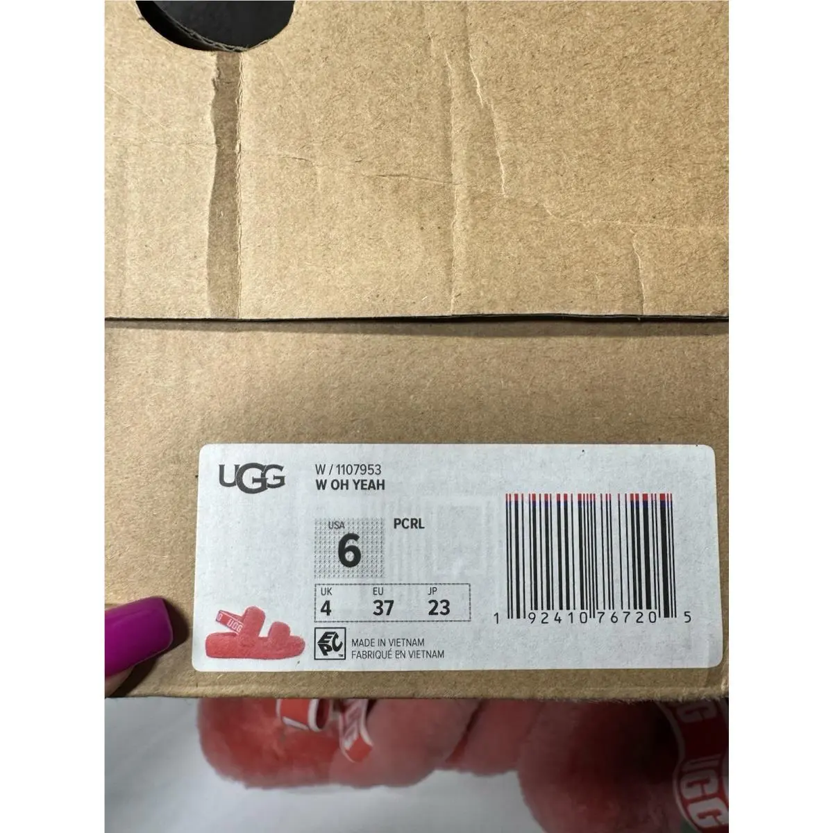 UGG shoes - UGG Oh Yeah - Yeah - Orange (UPC: 192410767199) 9