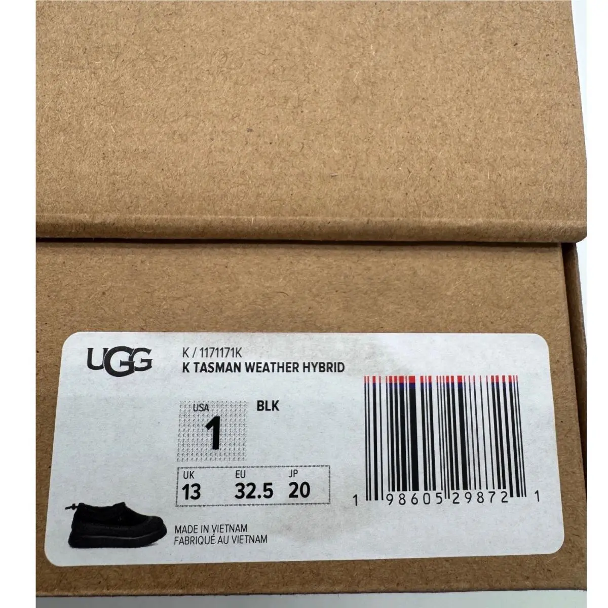 UGG shoes - K Tasman Weather Hybrid - Tasman Weather Hybrid - Black 11