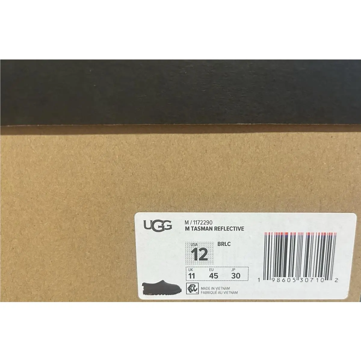 UGG shoes - UGG Tasman Reflective - Tasman Reflective - Black Reflective (UPC: 198605307102) 6
