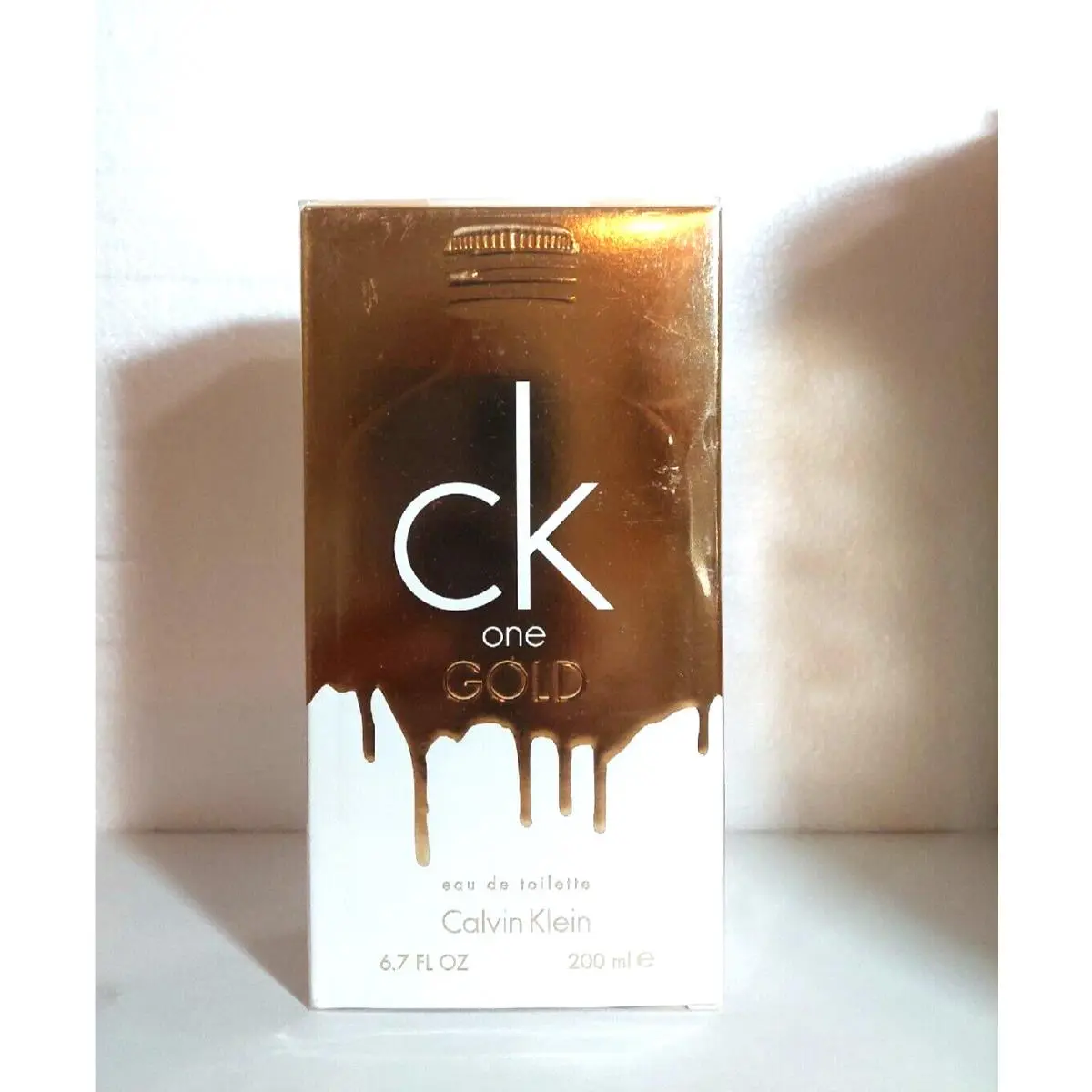 CK One Gold 6.7 fl OZ 200 ML Eau De Toilette Spray BY Calvin Klein For Men Wow