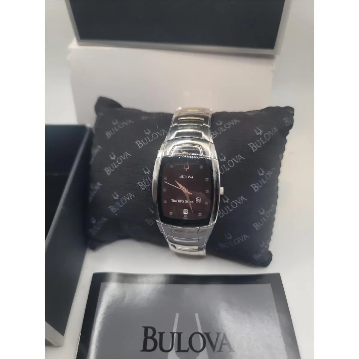 Retro  Men`s Stainless Steel Watch C876950 Ups Store by Bulova