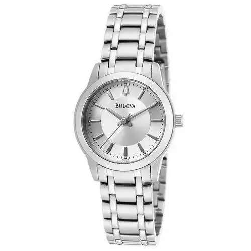 Women Watch Stainless Steel Silver Dial 96L150 by Bulova