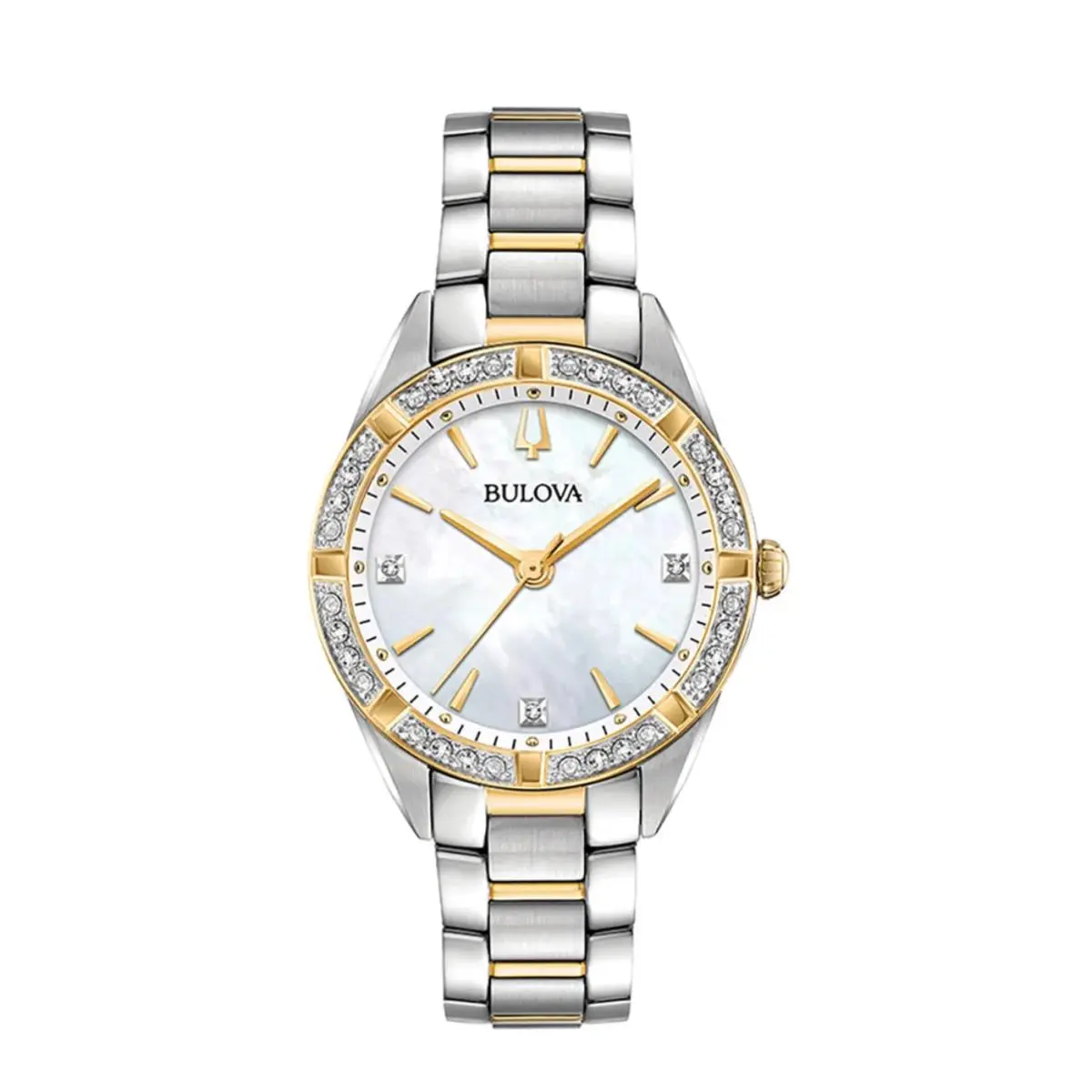 98R263 Sutton Diamond Lustrous Mother-of-pearl Dial by Bulova