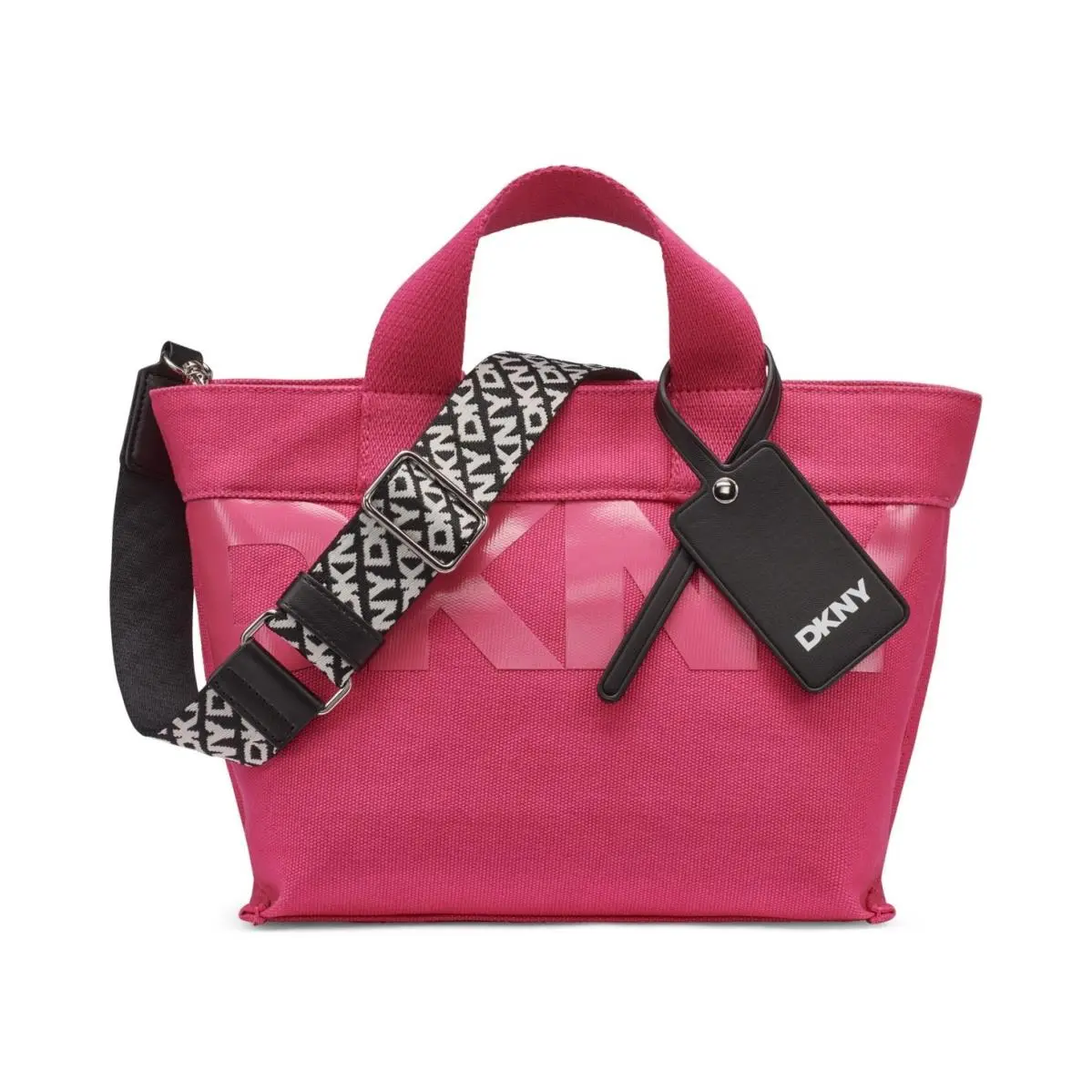 Dkny Women`s Brady Canvas Logo Crossbody Bag